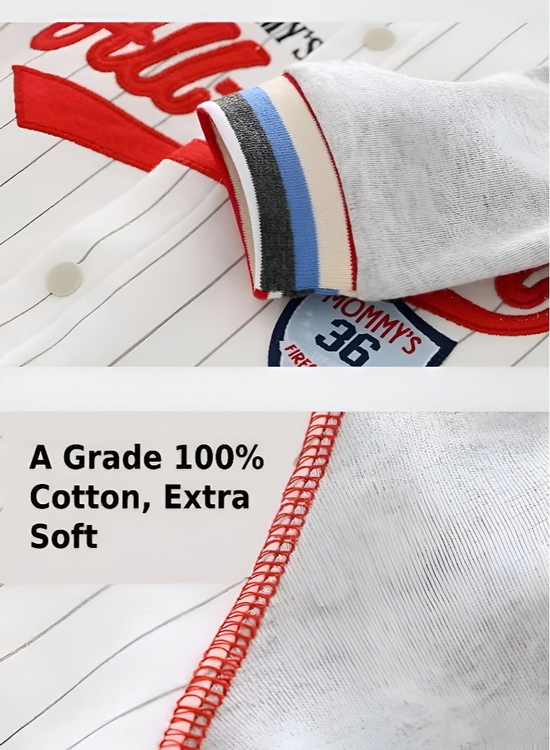 ESSENTIALS 360 Newborn Gift Set Sports Theme 0–3 Months 14 Pieces Baby Shower or First Visit Present with Clothing & Accessories in Premium Suitcase (Perfect for Baby Boy or Girl) - Image 3